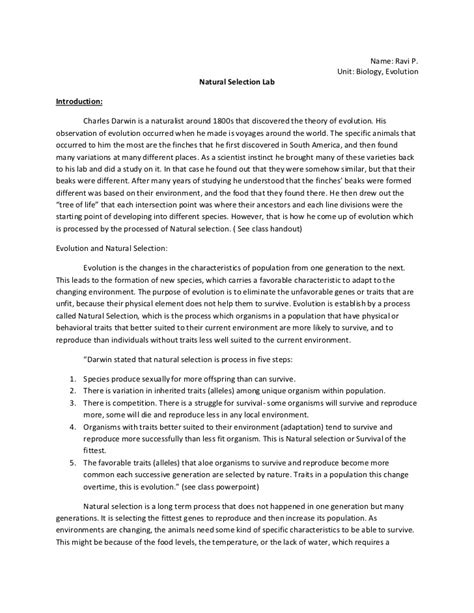 Biology Lab Report Template Templates Example Templates Example