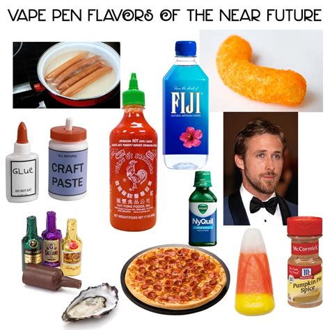 Vape Pen Flavors of the Near Future : r/starterpacks