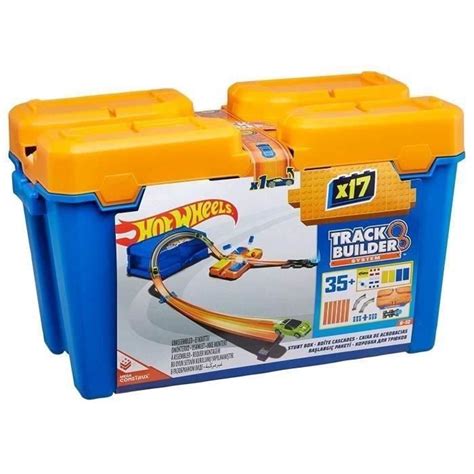 Circuit de construction de briques HOT WHEELS Kit de pièces pour enfant à partir de ans