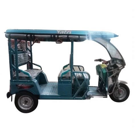 Yatri Sky Blue Super E Rickshaw At Rs Electric E Rickshaw In