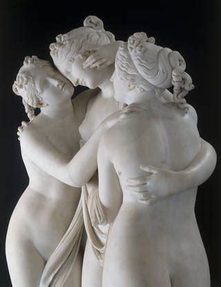 V A The Three Graces By Antonio Canova