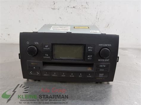 Toyota Corolla V Radios Lecteur Cd Stock Proxyparts Fr