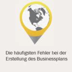 häufigsten Fehler bei der Erstellung des Businessplans