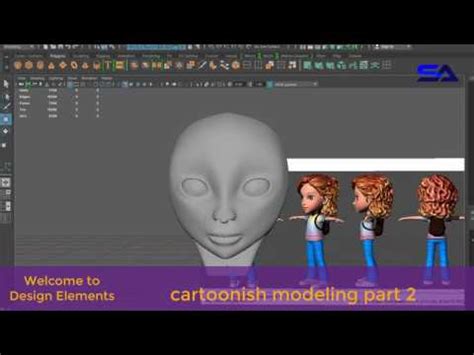 Character Modeling In Maya How To Make Character In Maya Lesson Youtube