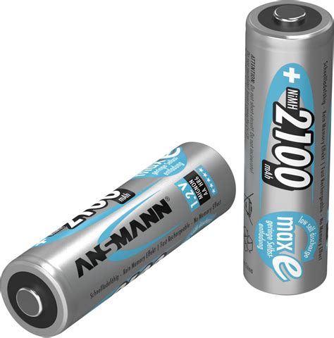 Ansmann Maxe Hr06 Aa Battery Rechargeable Nimh 2100 Mah 1 2 V 1 Pc S