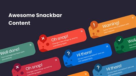 awesome_snackbar_content | Flutter package