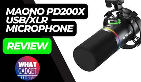 Maono PD200X Microphone Review - What Gadget