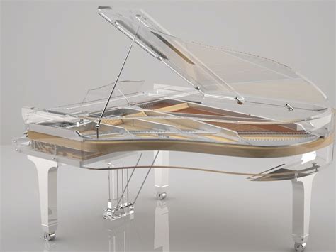 Lucid Idyllic Acrylic Clear Piano For Sale Luxury Pianos Inc