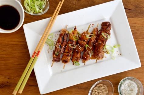 Grillh Hnchen Auf Japanisch Yakitori Spie E Mit Sesam Harbinger Post