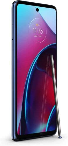 NEW Motorola Moto G Stylus 5G 2022 128GB 50MP Blue AT T Cricket