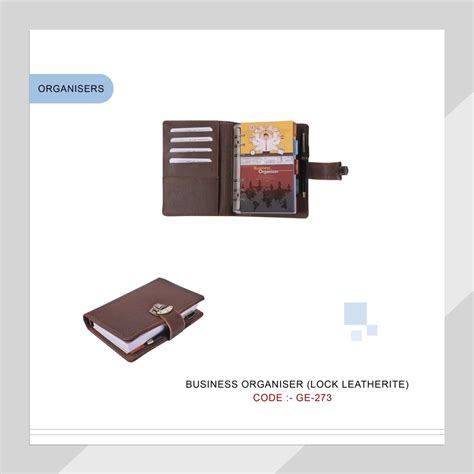 Brown Business Organizer At Rs 500piece In Kolkata Id 26315590330