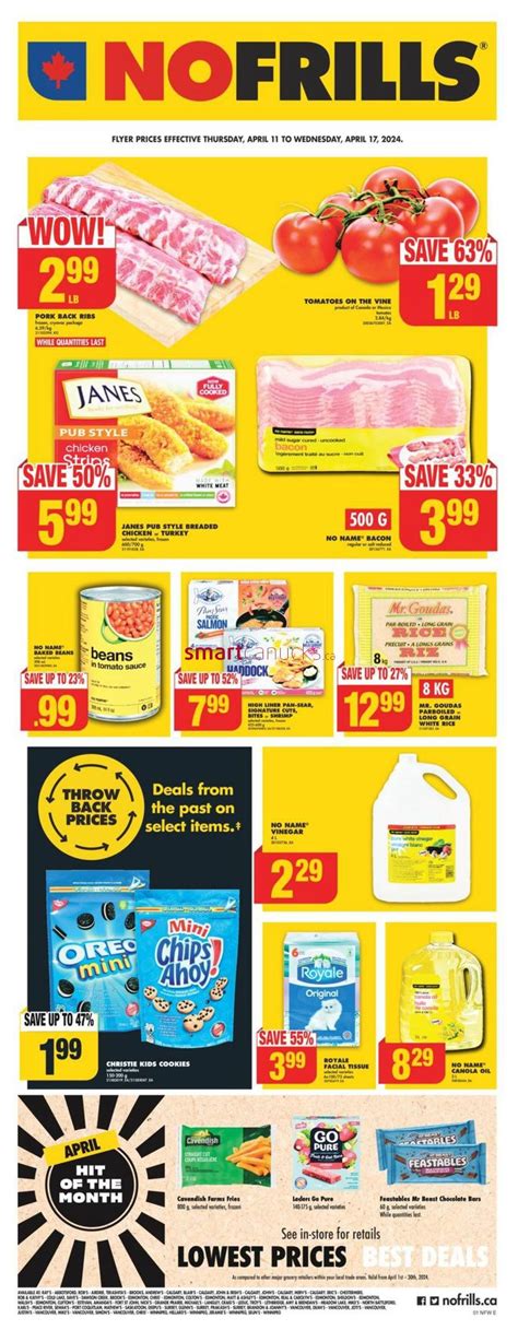 No Frills West Flyer April 11 To 17