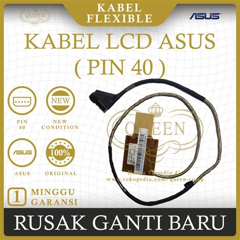 Jual Kabel Flexible Lcd Laptop Asus G74 G74SX PIN 40 Shopee Indonesia