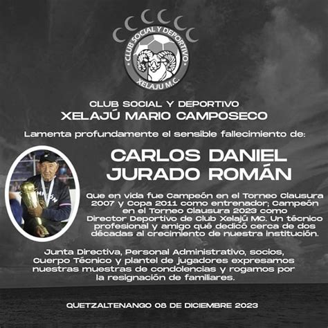 Carlos Daniel Jurado Extécnico De Cienciano Quien Fue Campeón Con El