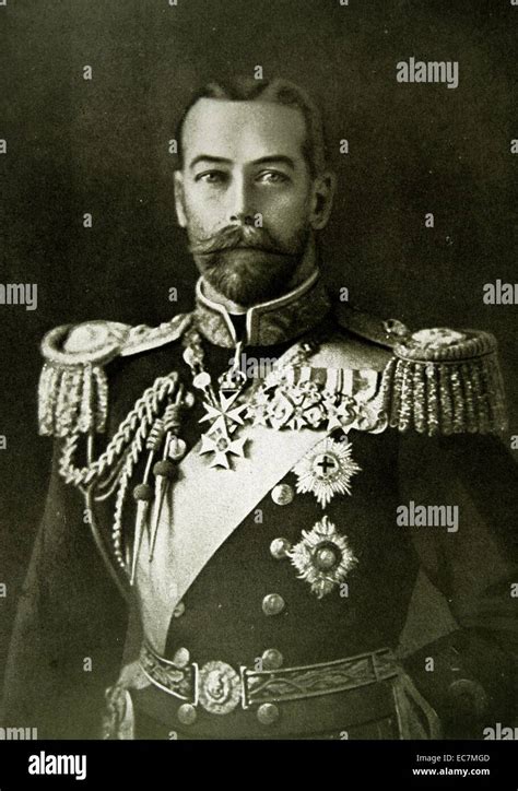 George V 3 June 1865 20 January 1936 King Of The United Kingdom And The British Dominions