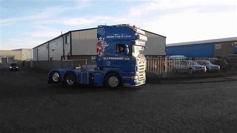 SCANIA R620 V8 M A Ponsonby TruckMax Big Bore Stacks What A Sound