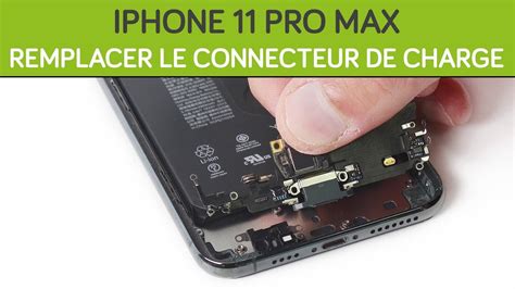 Comment Remplacer Le Connecteur De Charge Iphone Pro Max Youtube