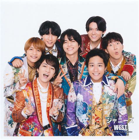 駿河屋 ジャニーズwest集合7人サイズ89×89「johnnys Countdown 2022 2023」ましかくフォト