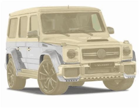 Mansory Wide Body Kit Primed For Mercedes Benz Amg G63 65 From 2012 Mercedes