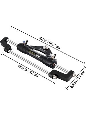 Vevor Hydraulischer Lenkzylinder Ps Hydraulische Lenkung Vorne