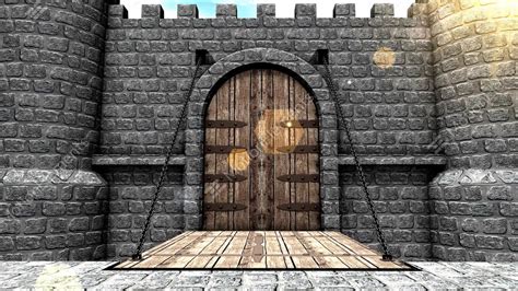 Castle Drawbridge Stock Animation | 2964652