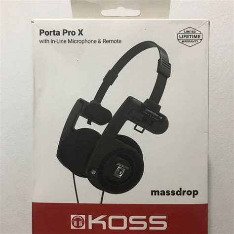 Koss Porta Pro Massdrop Midnight Blue Audio Headphones Headsets