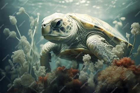 Premium Photo | Underwater sea ocean animals and seaweeds algae