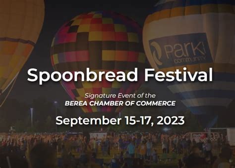 Spoonbread Festival-Berea KY - Berea Chamber of Commerce