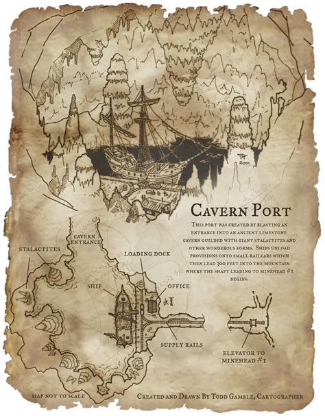 Mw Cavern Port Fantasy Map Making Fantasy City Map Fantasy