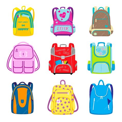 Mochila Desenho Animado - Conjunto de mochilas de escola primária. mochilas escolares infantis ...