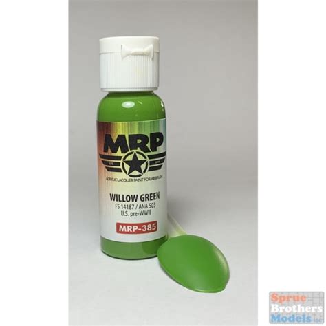 Mrp385 Mrp Mr Paint Willow Green Fs14187 Ana503 Us Pre Ww2 30ml For Airbrush Only