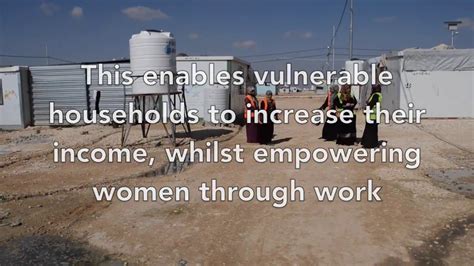 Empowering Syrian Women In Refugee Camps In Jordan Acted Youtube