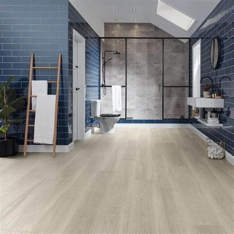 Karndean Van Gogh Rigid Core Grey Brushed Oak Teka Flooring