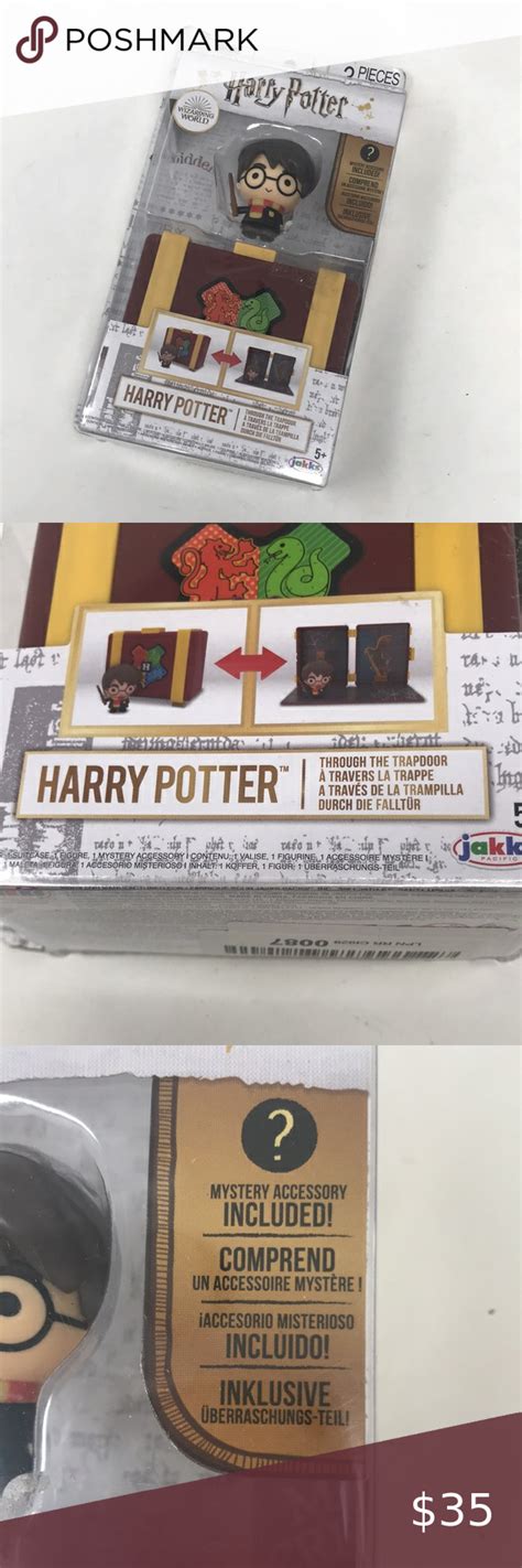 Harry Potter Through The Trapdoor Figurine Fold Out Set Mystery