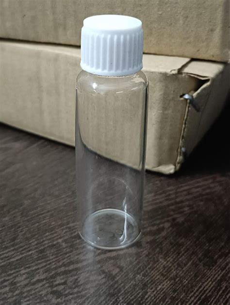 Transparent Ml Homeopathic Glass Vials For Dispensing Packaging