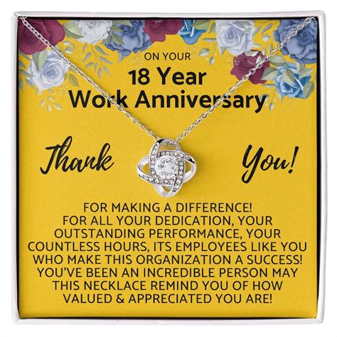 Happy 18th Year Work Anniversary 18 Year Job Work Service - Etsy