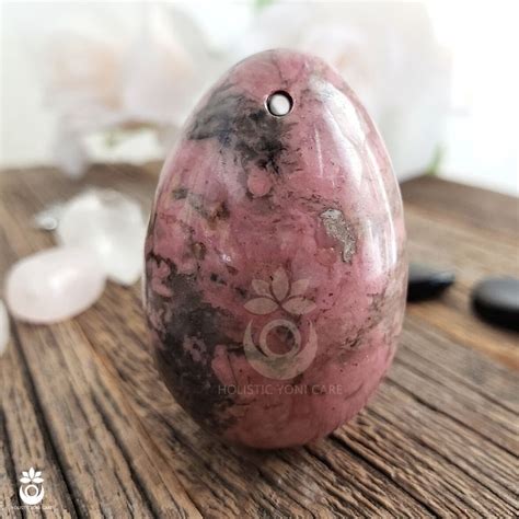 Rhodonite Yoni Egg Crystal Yoni Eggs Holistic Yoni Care