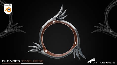 Fantasy Chakram Weapon In Blender Blender Weapon Modeling 27 Youtube