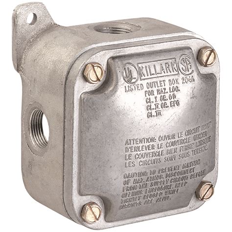 Killark Jalx Jalx Series Aluminum Outlet Body With Cover With