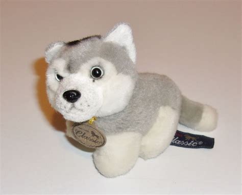 Aurora Classic Husky Plush Dog 35 Mini Stuffed Animal Puppy Wolf 2003