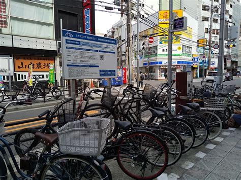 「ミナミエリア 難波中d 1 24時間自転車専用駐車場」大阪市中央区 自転車駐輪場 〒542 0076の地図アクセス地点情報