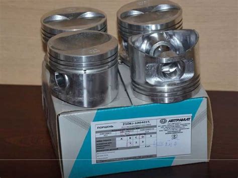 Поршневая группа ваз 21083 размеры