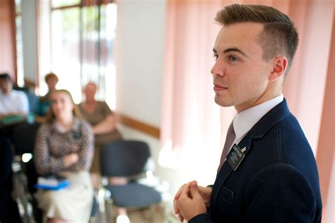 Elder Missionary With Senior Missionary