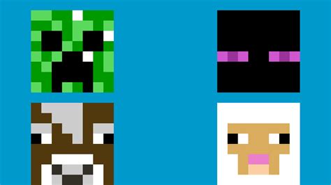 Pixilart - Minecraft heads by Jgpunk7