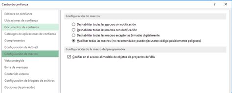 ¿cómo Habilitar Macros En Excel 【 Activar FÁcil