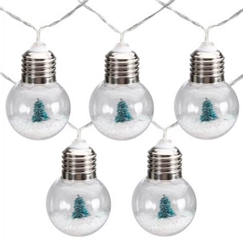 Northlight 10 Count Led Christmas Trees In Bulbs Warm White Lights 4