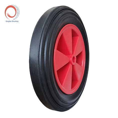 Heavy Duty Inch Solid Rubber Wheelbarrow Tires For Wheelbarrow Cart