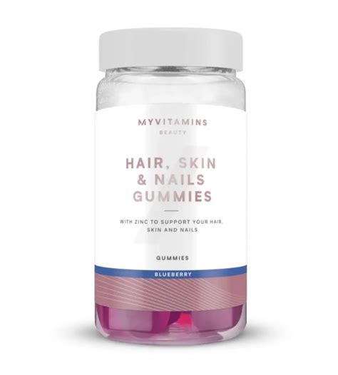 MyVitamins Hair Skin & Nails Gummies 60 капс купить витамины для волос ...