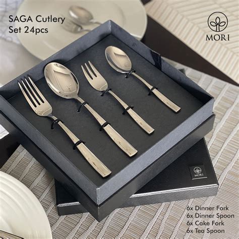 Jual Cutlery Set Sendok Set Gift Box Stainless Steel Premium Pcs