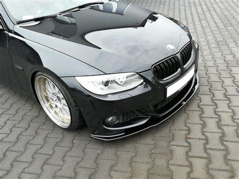 Front Splitter V Bmw E M Pack Facelift Gloss Black Our Offer